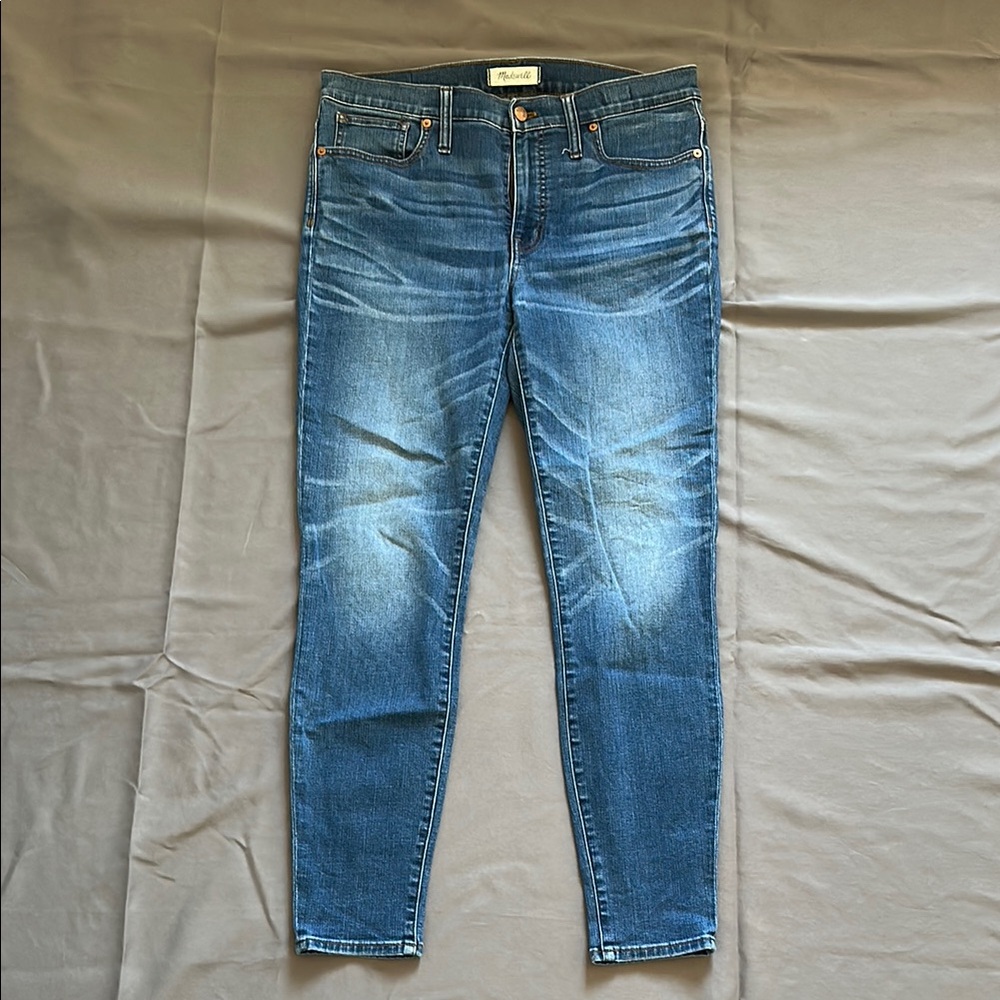 Madewell high rise skinny jeans